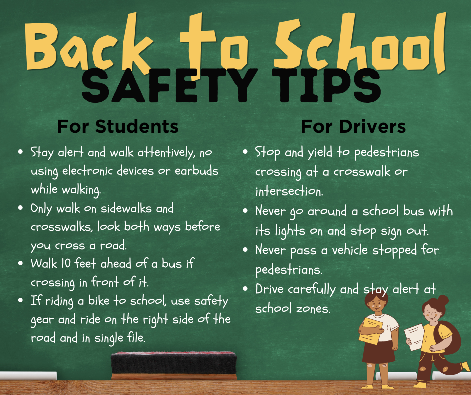 Back to School Safety Tips